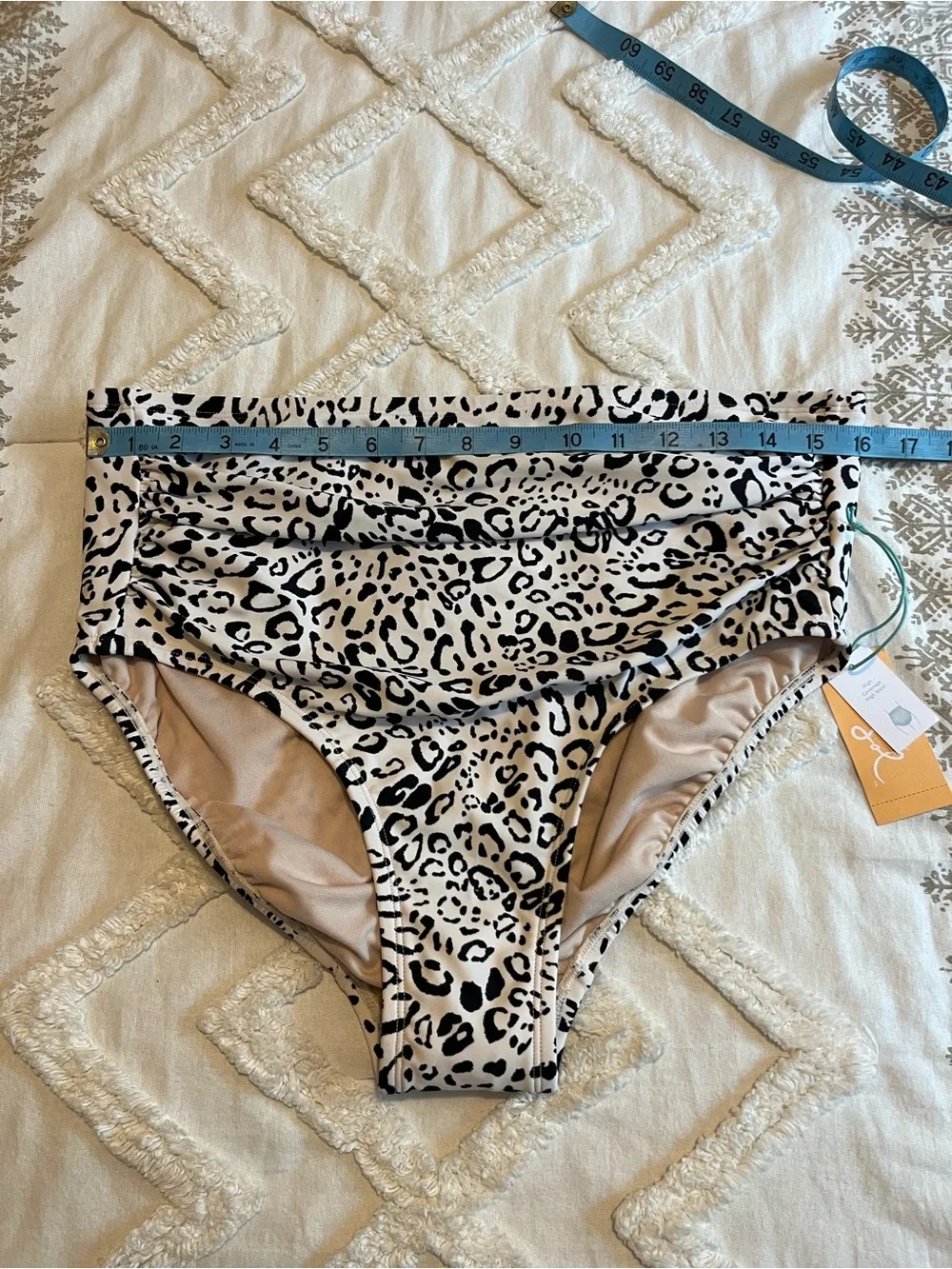 Kona Sol High Rise Full Coverage Swim Bottoms X NWT